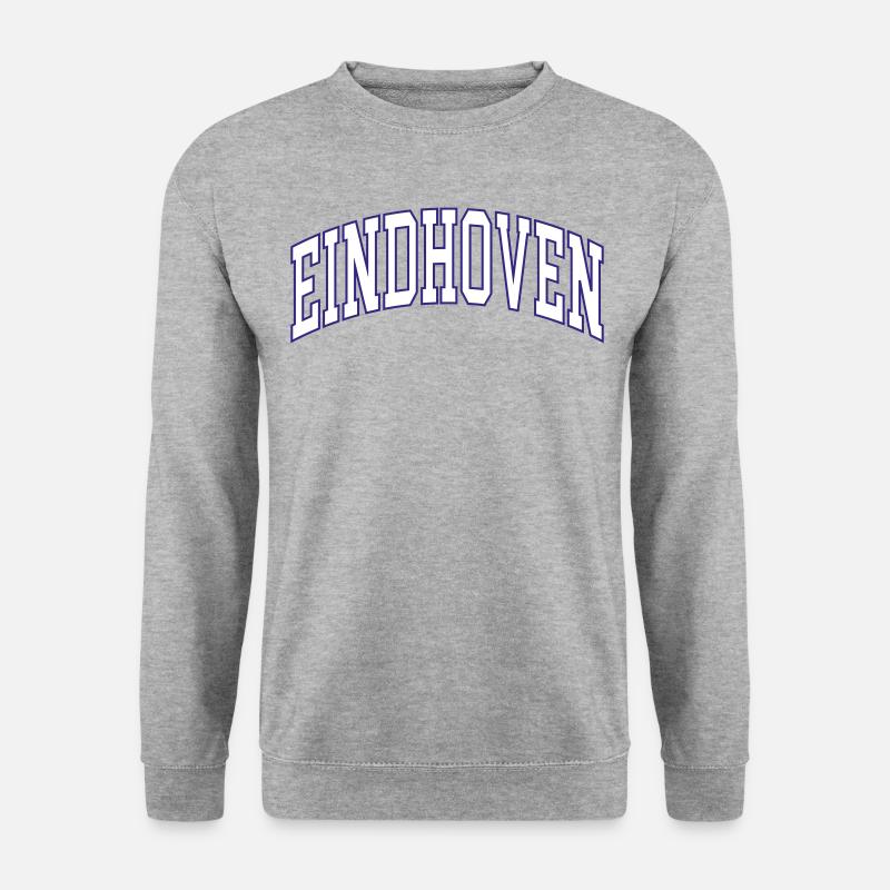 Eindhoven - Unisex Pullover - Weißgrau meliert