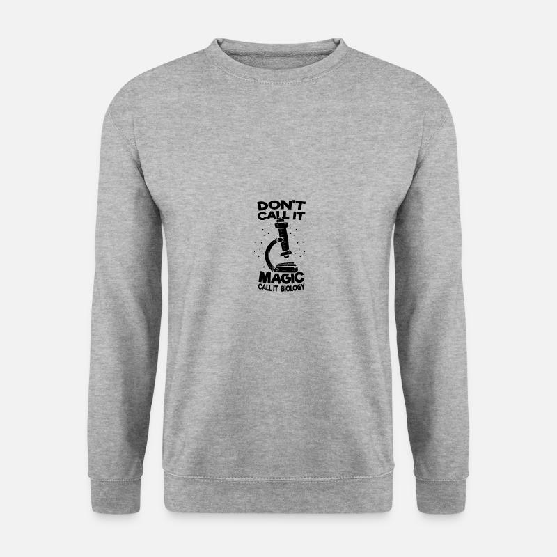 Biologe - Unisex Pullover - Weißgrau meliert