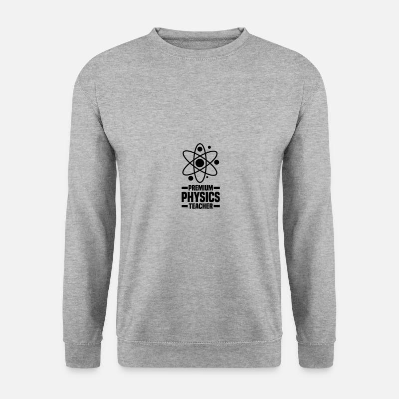 Physik Lehrer - Unisex Pullover - Weißgrau meliert