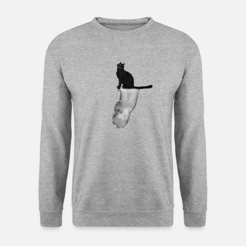 Große Träume - Unisex Pullover - Weißgrau meliert