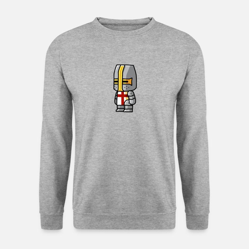 ritter - Unisex Pullover - Weißgrau meliert