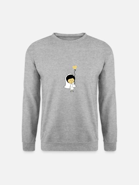 bride - Unisex Sweatshirt - salt & pepper