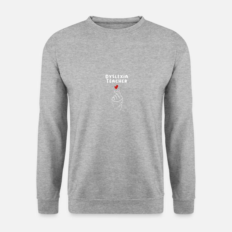 Dyslexia Teacher Dyslexia Gift - Unisex Sweatshirt - salt & pepper
