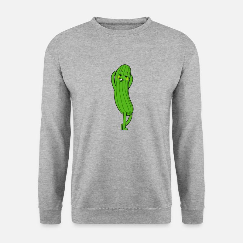 Concombre - Sweat-shirt Unisexe - gris chiné