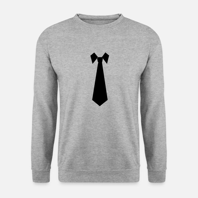 Tie - Unisex Sweatshirt - salt & pepper