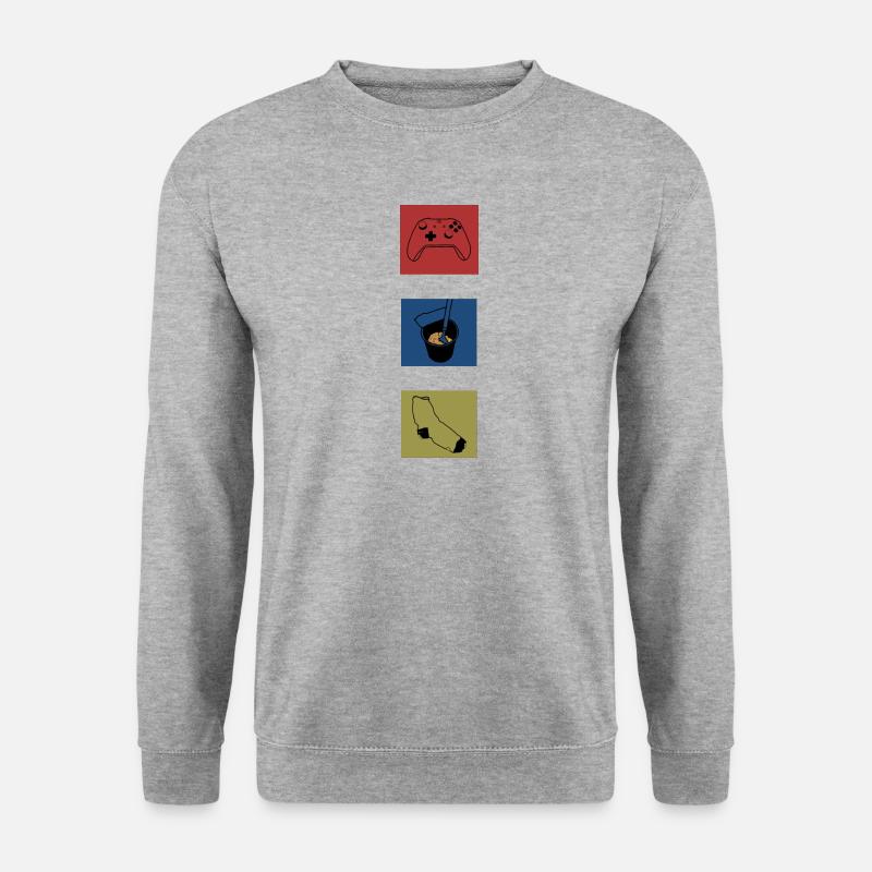 Mens Basics - Unisex Sweatshirt - salt & pepper