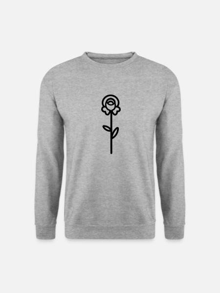 Pink Flower - Unisex Sweatshirt - salt & pepper