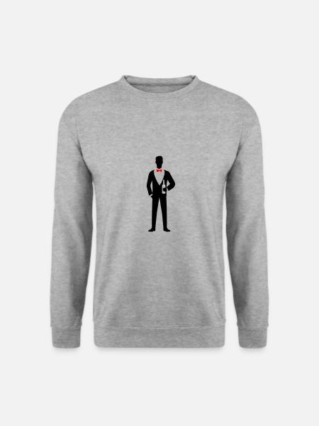 Groom Wedding Bachelor - Unisex Sweatshirt - salt & pepper