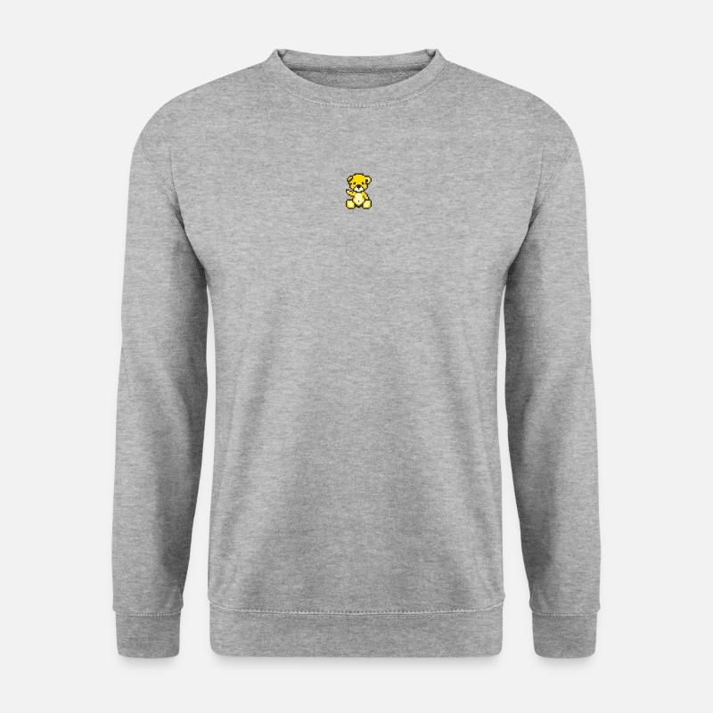 Pixel MiniBear Sunny - Unisex Sweatshirt - salt & pepper