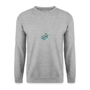 Wassersport - Unisex Pullover - Weißgrau meliert - Vorne - Alina (178cm) & Michal (187cm)