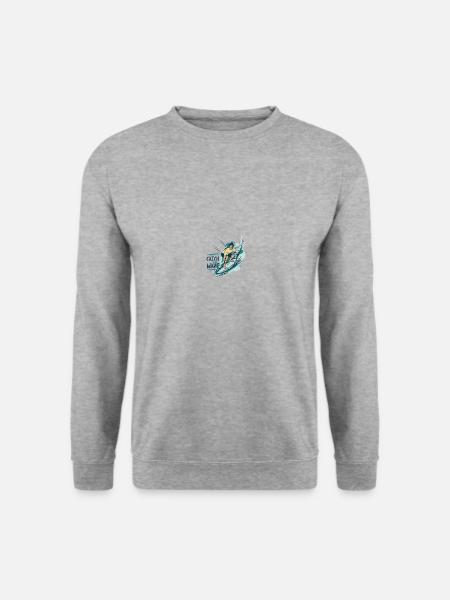 Wassersport - Unisex Pullover - Weißgrau meliert