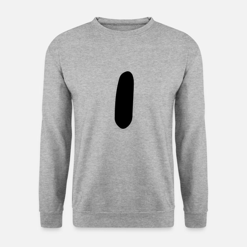 1 - Unisex Sweatshirt - salt & pepper