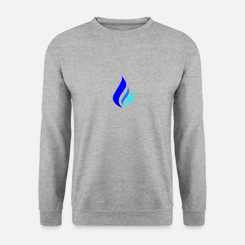 Blue Flame - Blue Flame - Unisex Sweatshirt - salt & pepper