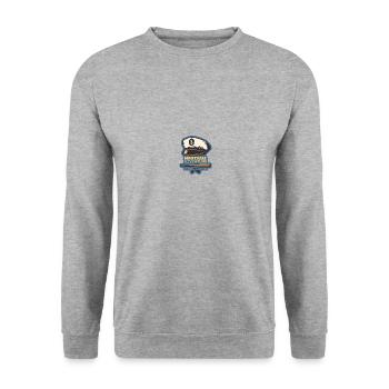 Wassersport - Unisex Pullover - Weißgrau meliert - Vorne - Alina (178cm) & Michal (187cm)