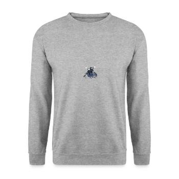 Wassersport - Unisex Pullover - Weißgrau meliert - Vorne - Alina (178cm) & Michal (187cm)