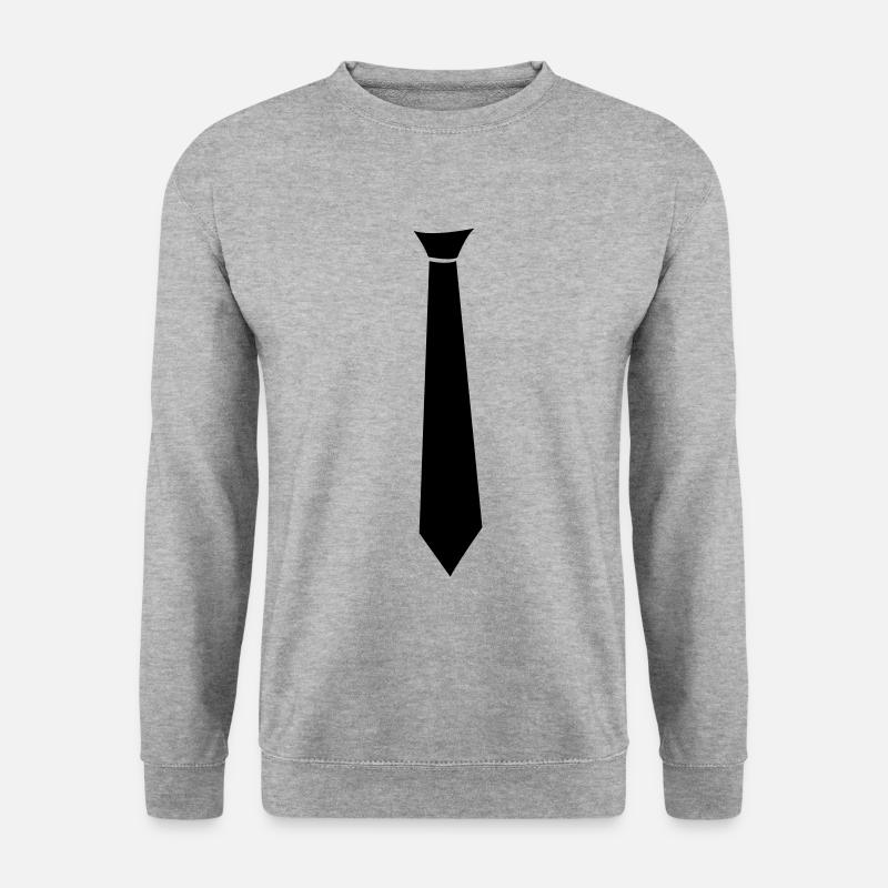 Tie - Unisex Sweatshirt - salt & pepper