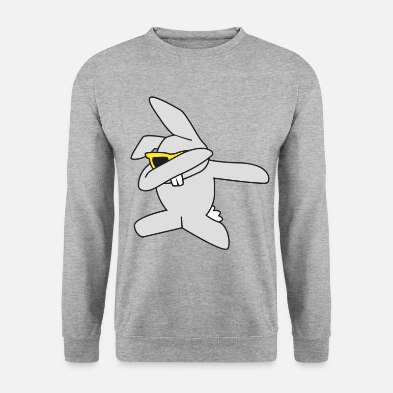 dabbing Easter Bunny - Unisex Sweatshirt - salt & pepper