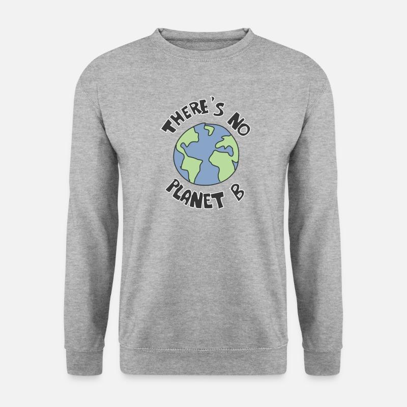 Climate protection Earth Climate change - Unisex Sweatshirt - salt & pepper