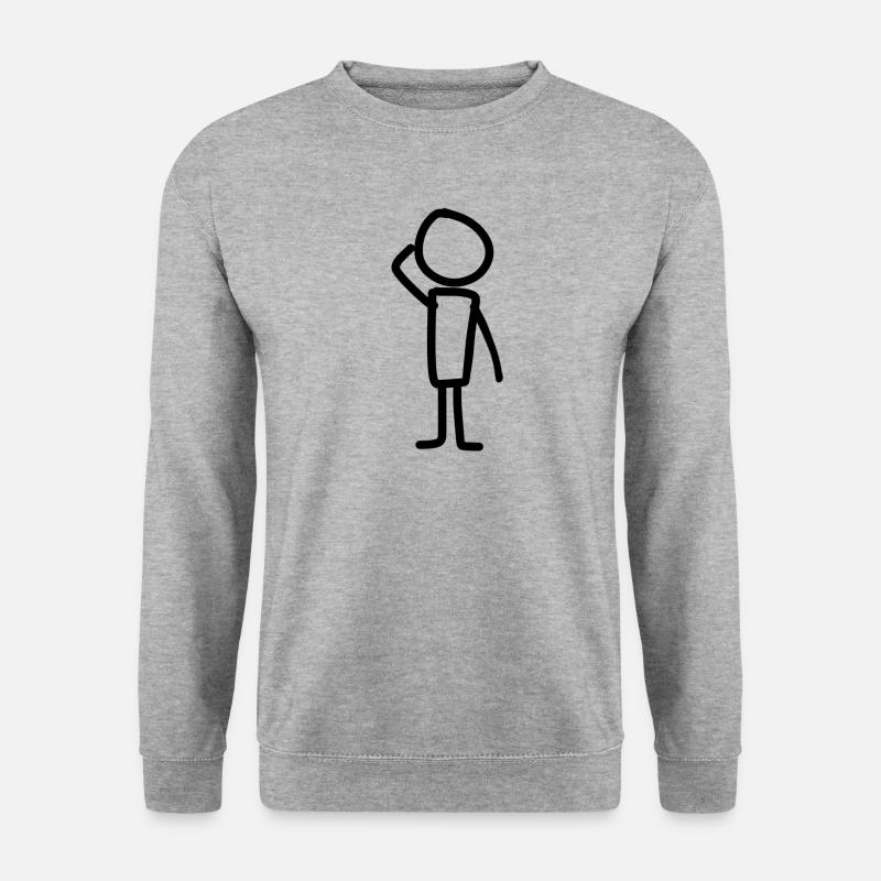Man Man - Unisex Sweatshirt - salt & pepper