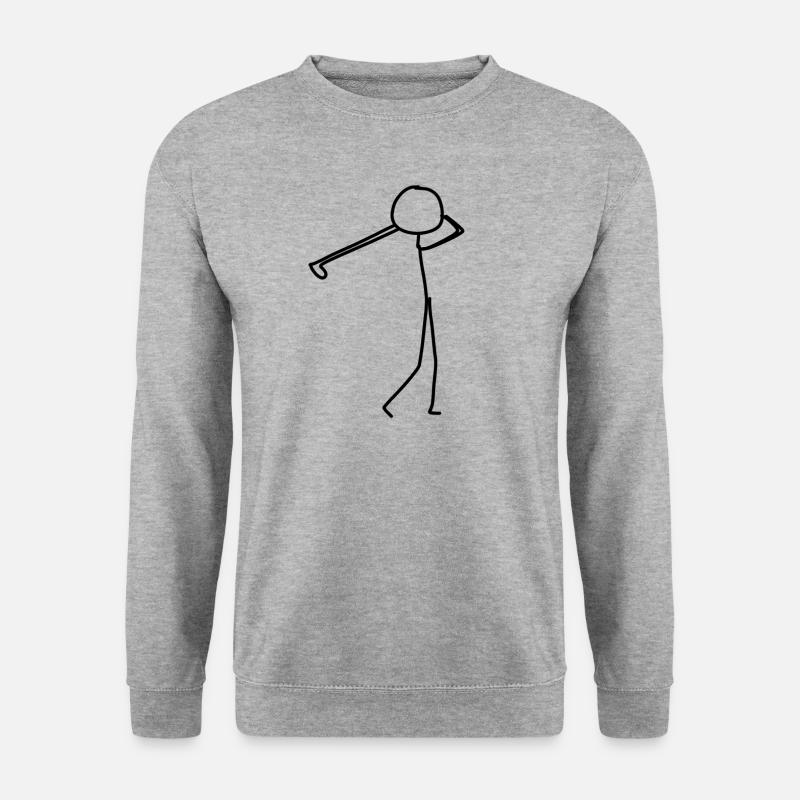 golf golf - Sweat-shirt Unisexe - gris chiné