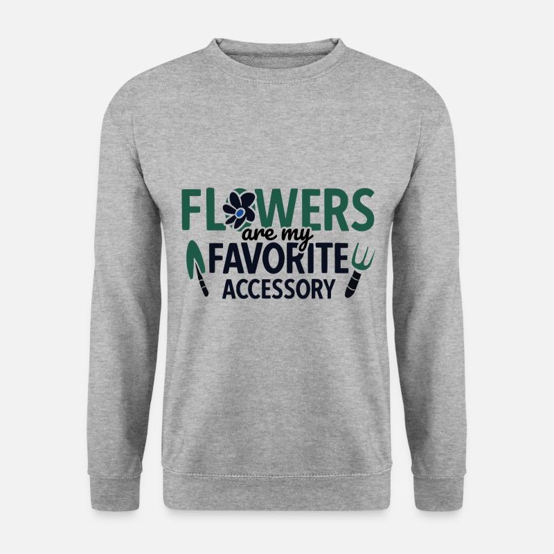 Landschaftsgärtner Hobbygärtner Gärtner - Unisex Pullover - Weißgrau meliert