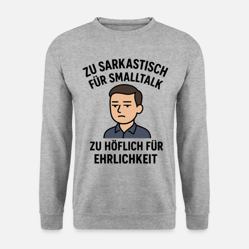 Sarcastic - Polite - Unisex Sweatshirt - salt & pepper