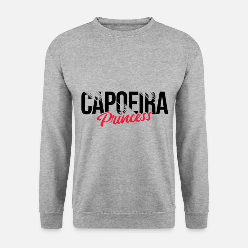 Capoeira - Unisex Pullover - Weißgrau meliert