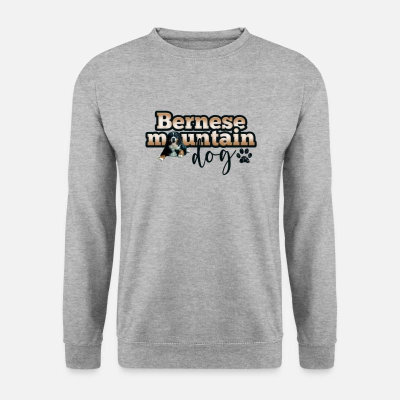 Bernese mountain dog - Unisex Sweatshirt - salt & pepper