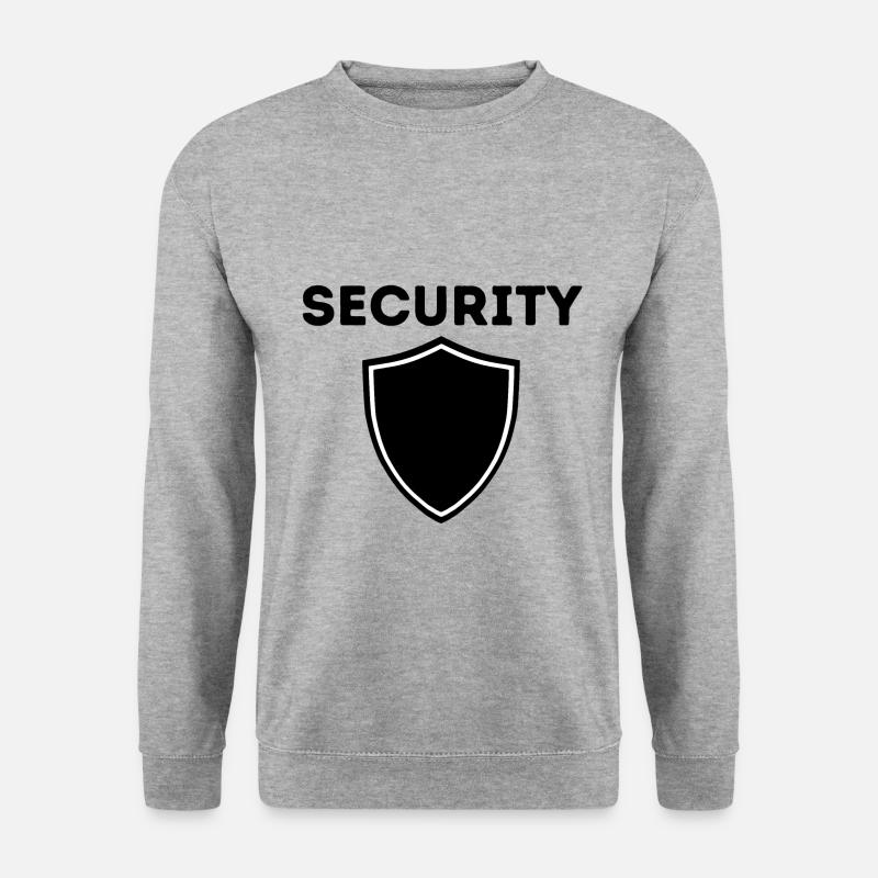 Sécurité sécurité garde du corps - Sweat-shirt Unisexe - gris chiné