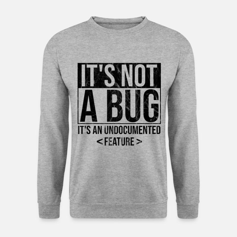 Programmierer - Unisex Pullover - Weißgrau meliert