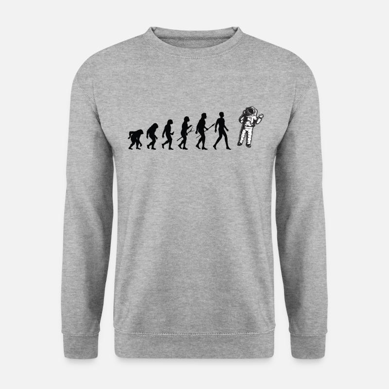 Evolution Spatial - Unisex Sweatshirt - salt & pepper