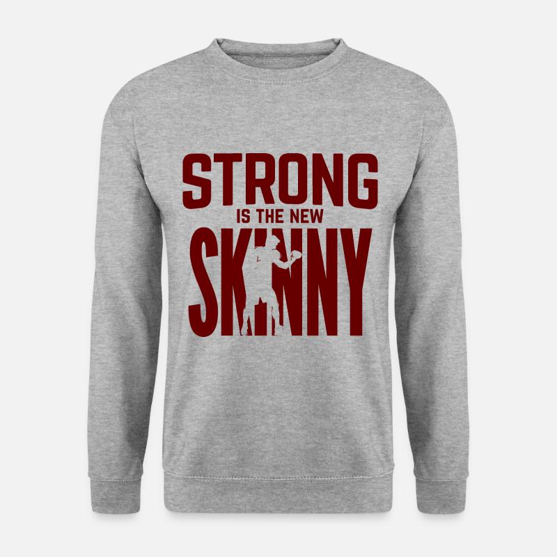 Boxsport Boxing - Unisex Pullover - Weißgrau meliert