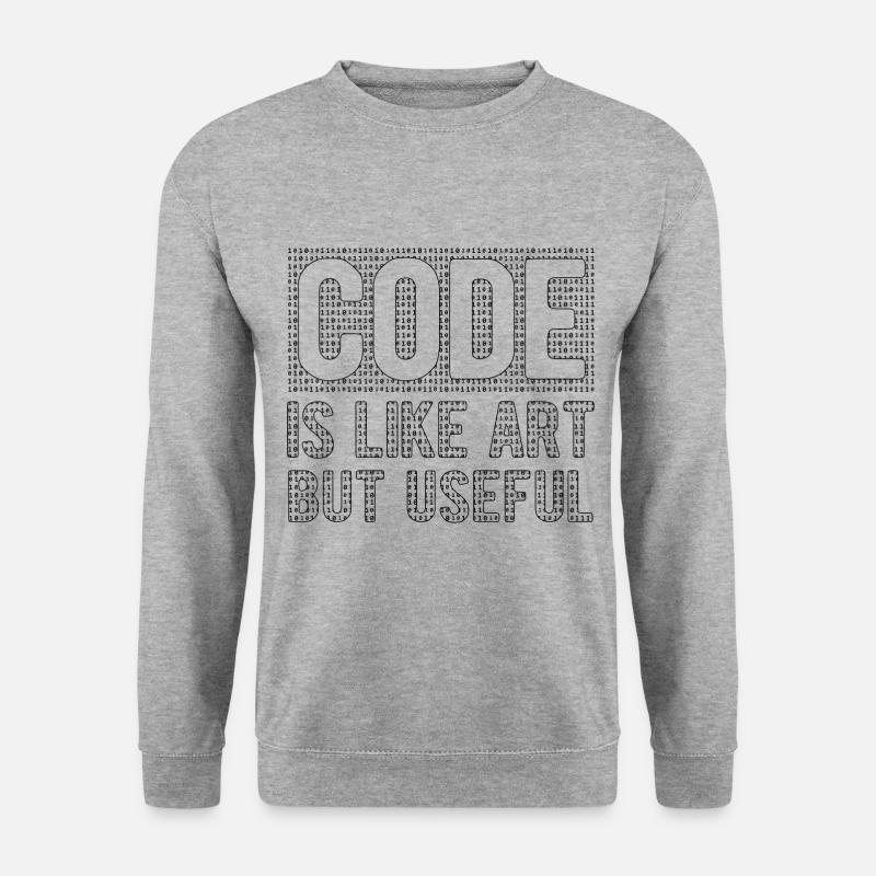 Software Ingenieur Informatiker Programmierer - Unisex Pullover - Weißgrau meliert