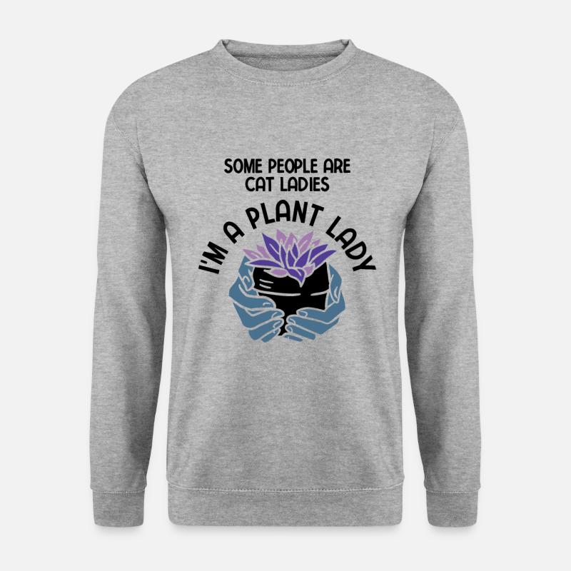 Landschaftsgärtner Hobbygärtner Gärtner - Unisex Pullover - Weißgrau meliert