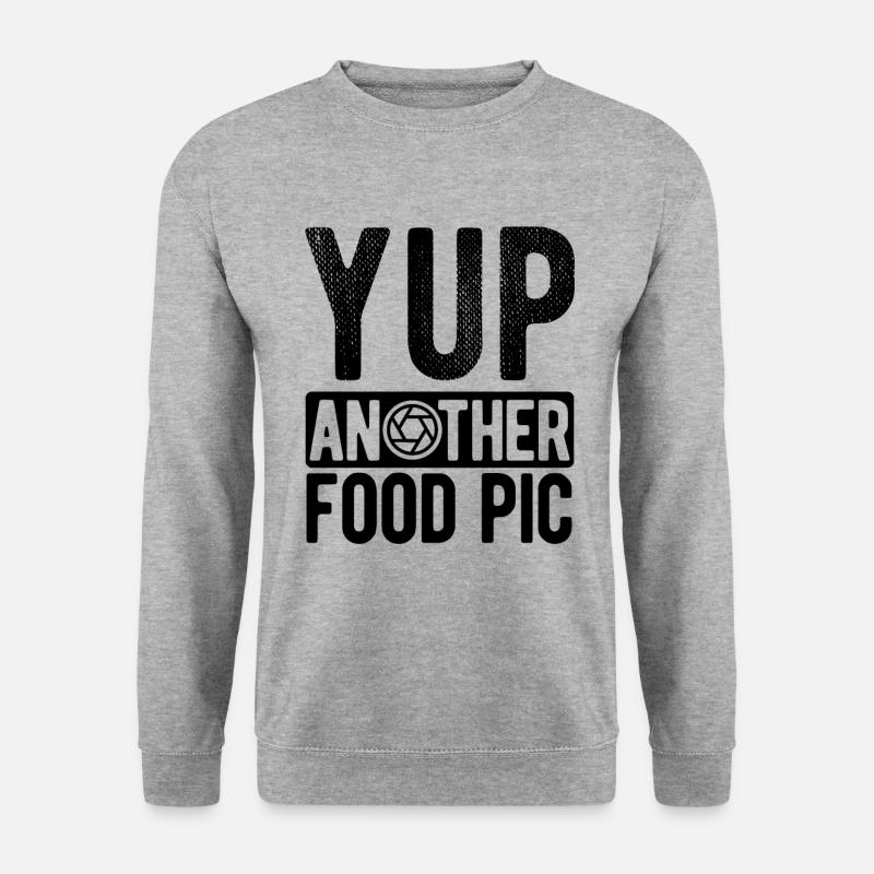 Fotografie Fotograf - Unisex Pullover - Weißgrau meliert