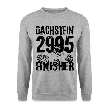 Dachstein 2995 Styrie Alpinisme Randonnée Montagne - Sweat-shirt Unisexe - gris chiné - Devant - Alina (178cm) & Michal (187cm)