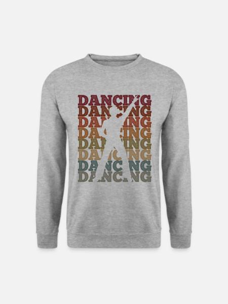 Breakdancing Tanzen für Tänzer - Unisex Pullover - Weißgrau meliert