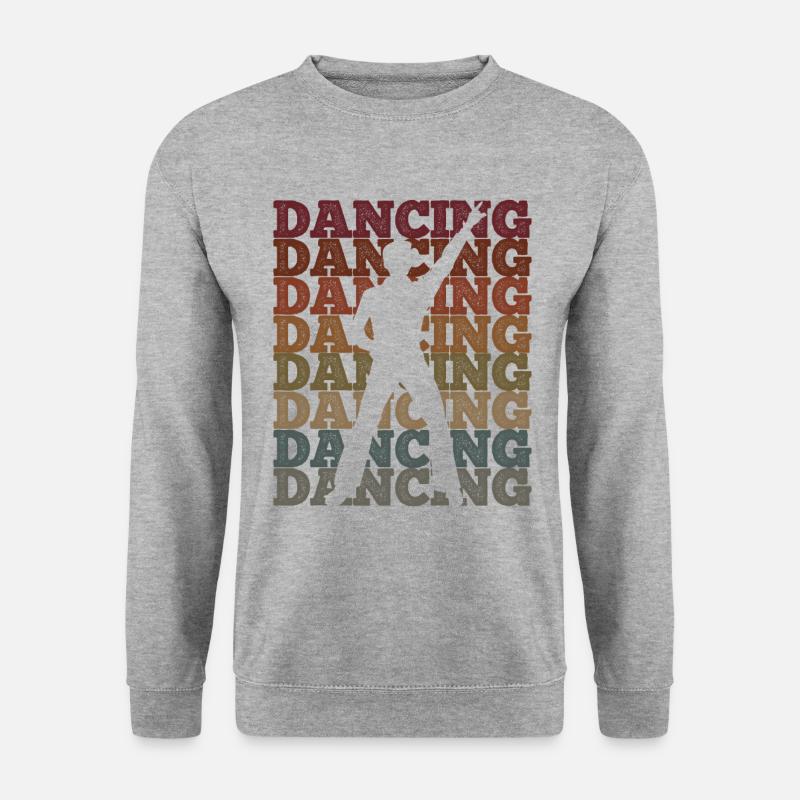 Breakdancing Tanzen für Tänzer - Unisex Pullover - Weißgrau meliert