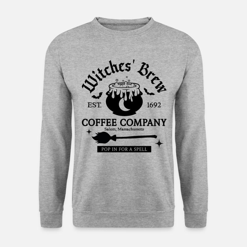 Hexengebräu - Unisex Pullover - Weißgrau meliert