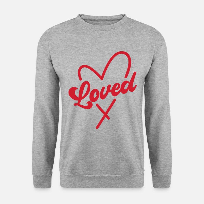 Loved - Unisex Sweatshirt - salt & pepper