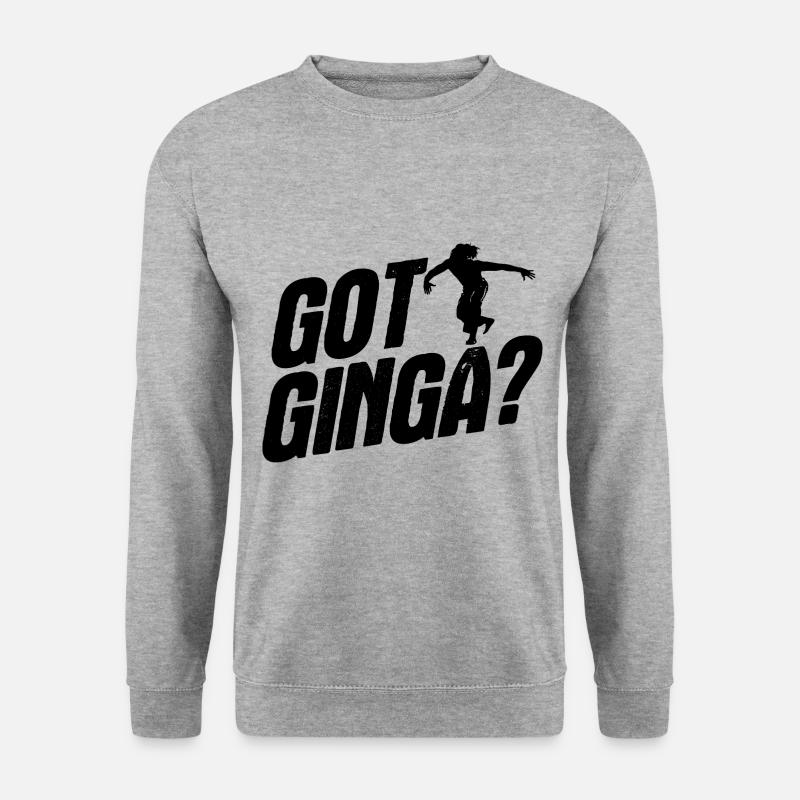 Capoeira - Unisex Pullover - Weißgrau meliert