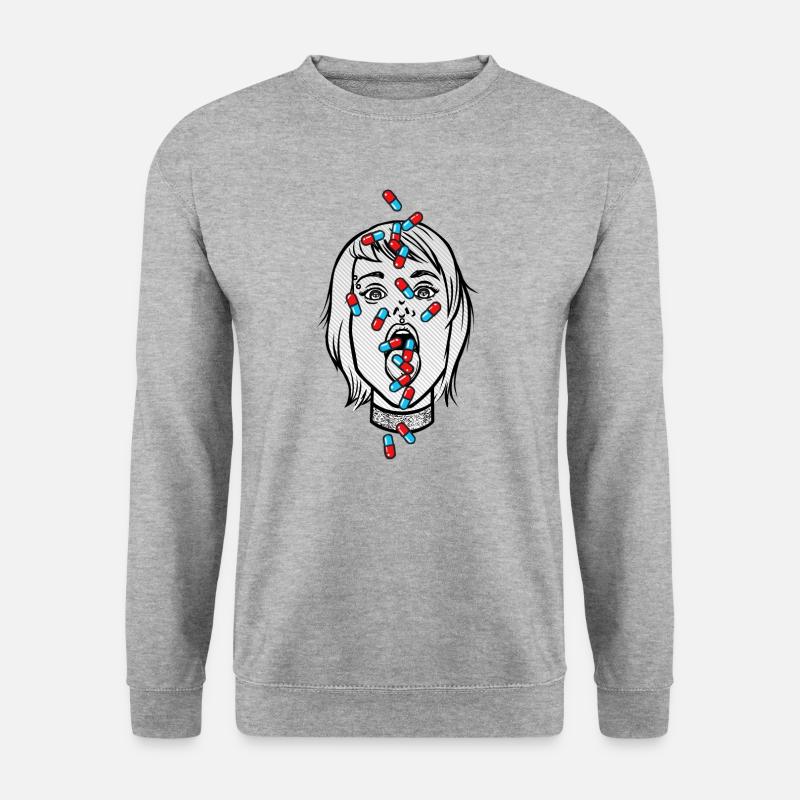 Addicted - Unisex Sweatshirt - salt & pepper