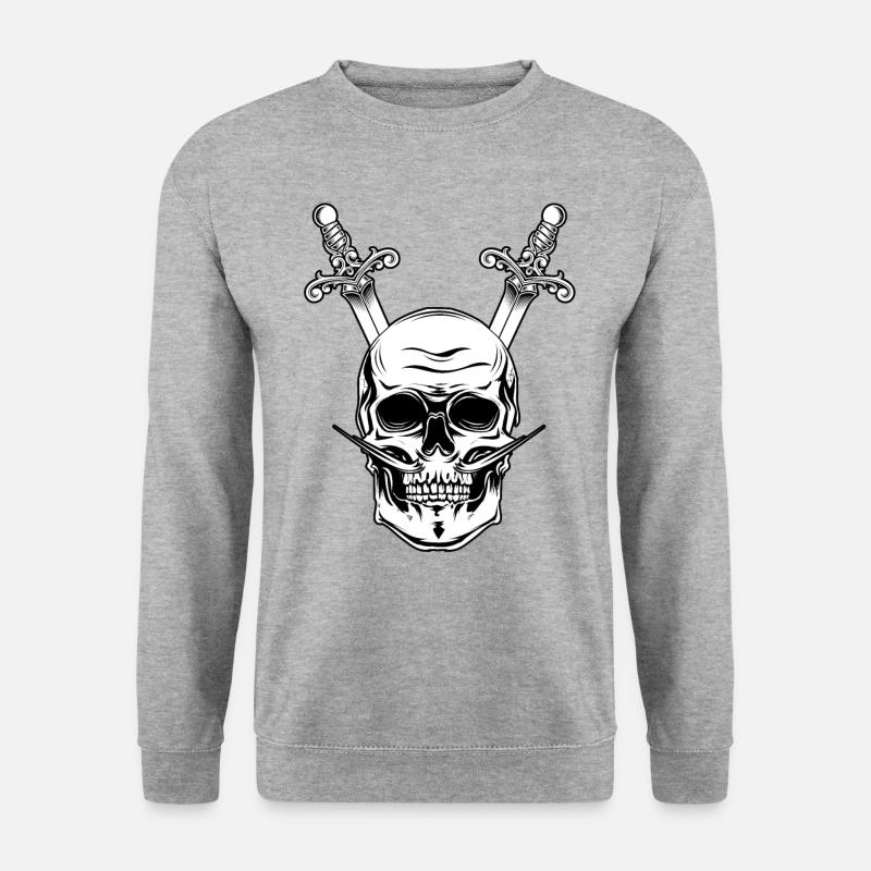 Skull - Unisex Sweatshirt - salt & pepper