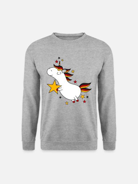 Germany Unicorn - Unisex Sweatshirt - salt & pepper