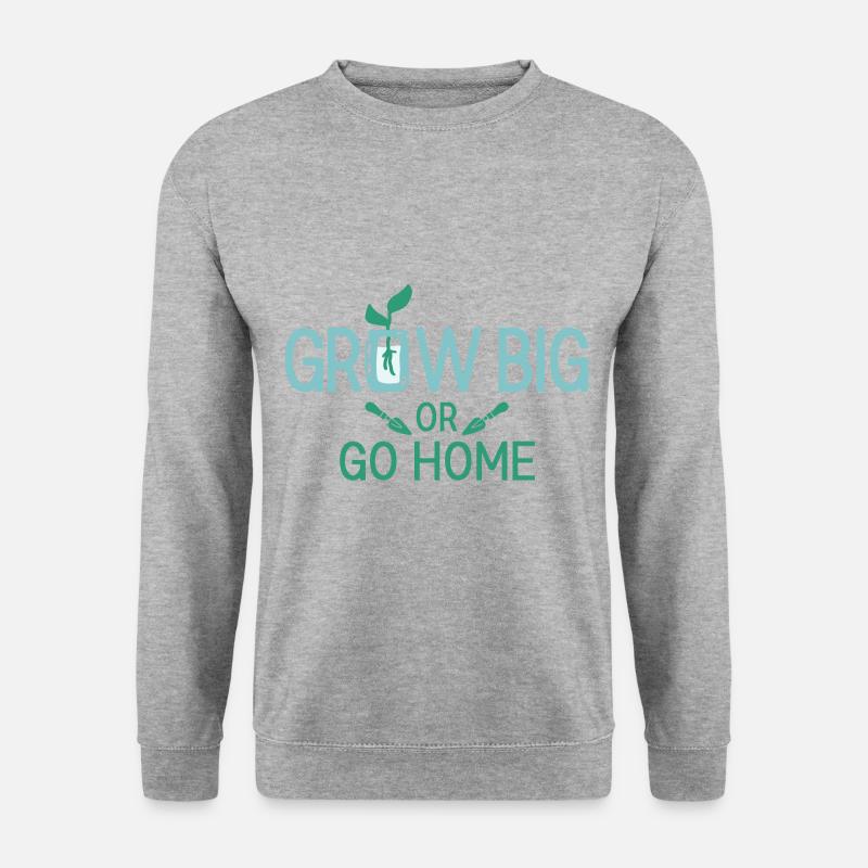 Landschaftsgärtner Hobbygärtner Gärtner - Unisex Pullover - Weißgrau meliert