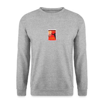 Frauen lügen nicht - Unisex Pullover - Weißgrau meliert - Vorne - Alina (178cm) & Michal (187cm)