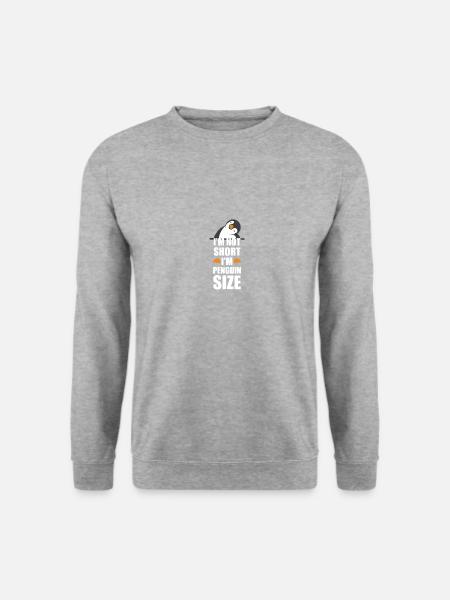 Penguin Humor Funny Gift - Unisex Sweatshirt - salt & pepper
