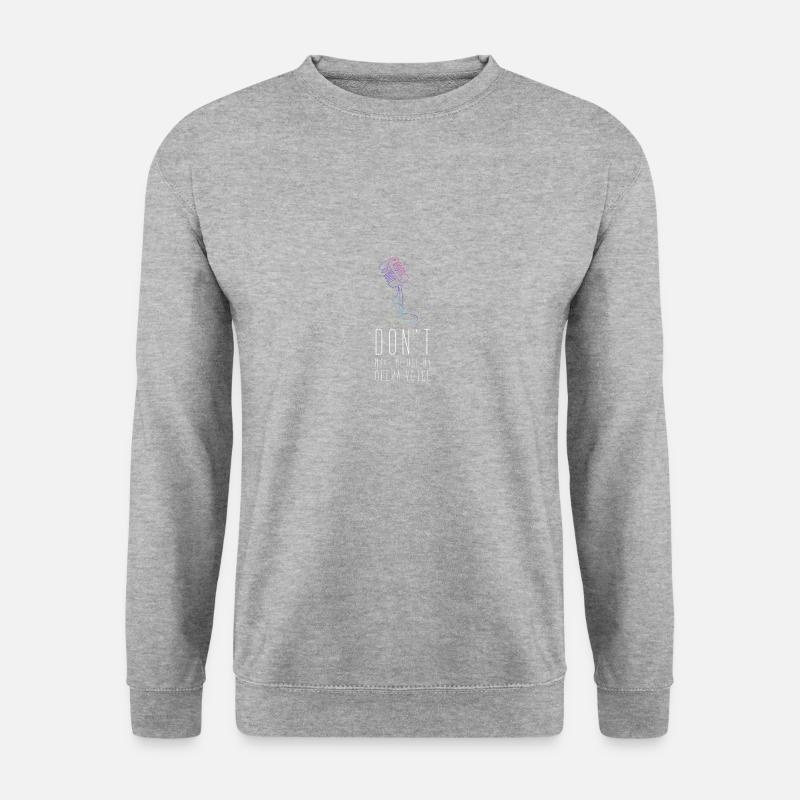 Oper Opernsänger Konzert Geschenk - Unisex Pullover - Weißgrau meliert