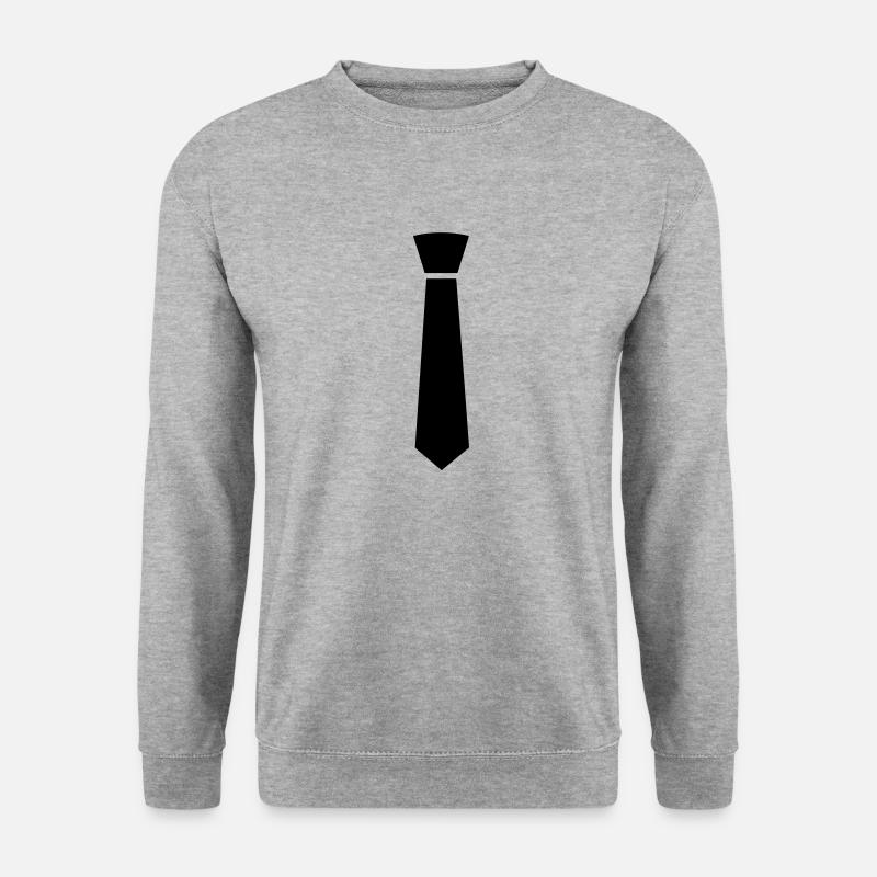 Tie - Unisex Sweatshirt - salt & pepper