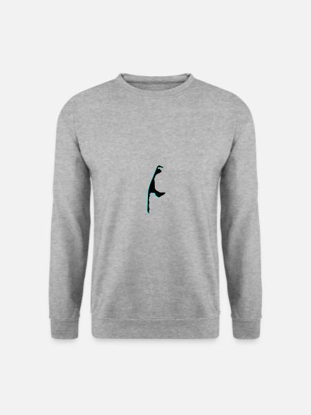 Sylt Silhouette - Unisex Pullover - Weißgrau meliert